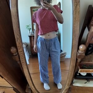 Oddli Gingham Boxer Pants